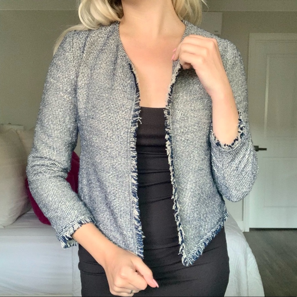 Tweed Banana Republic Blazer